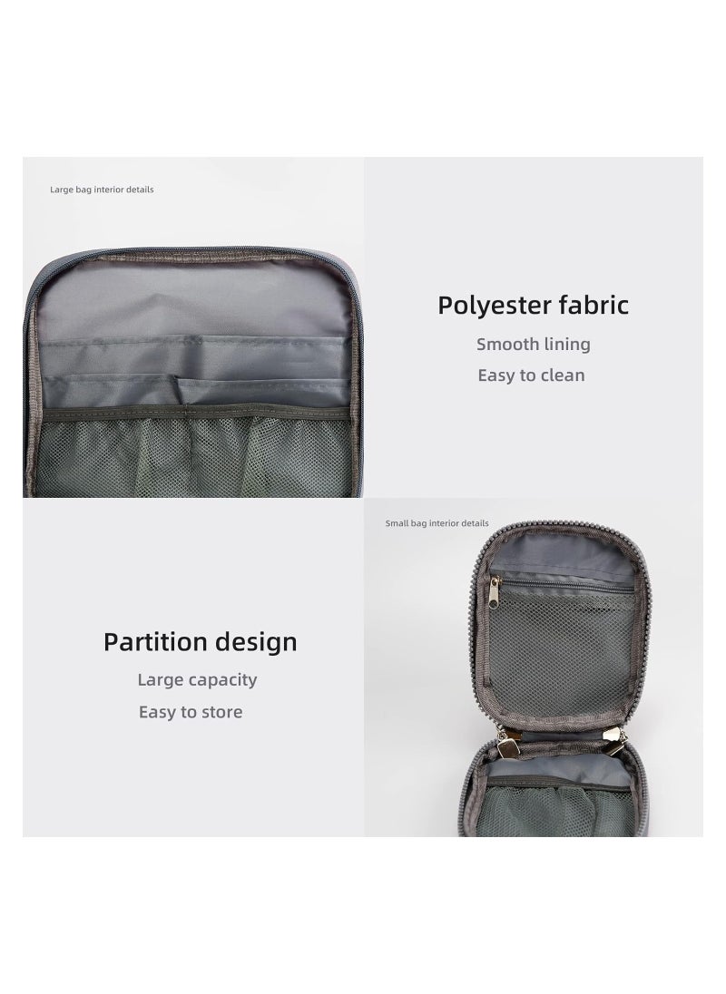 SYOSI - First Aid Bag First Aid Kit Bag Empty Travel Medicine Bag Medical Supplies Organizer Bag for Home Outdoor Travel Camping Hiking Mini Empty Medical Storage Bag Portable Pouch - Image 1