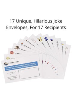 Better Me 17 Prank Envelopes  Witty Pranks for Adults Funny Envelope for Birthday  Holiday Card April Fools Day Practical Jokes by Mail Prank for Friends  Family or Coworkers Gag Pranks for Adults  - Image 5
