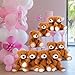 MaoGoLan Bulk Teddy Bear Baby Shower 10 Packs Small Dark Brown Teddy Bear Stuffed Animals in Bulk135 Small Stuffed Bears Plush for WeddingBirthdayChristmas Party Decorations - Image 4