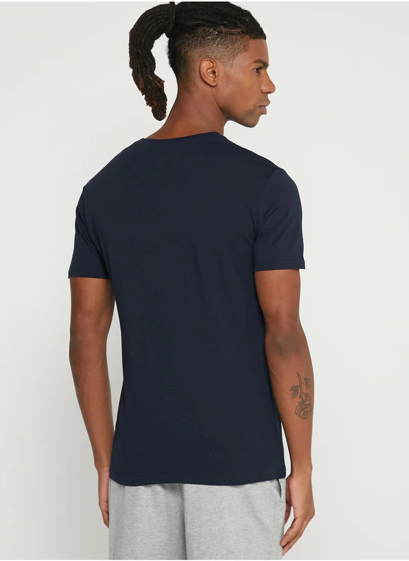 U.S. Polo Assn. Logo V-Neck T-Shirt