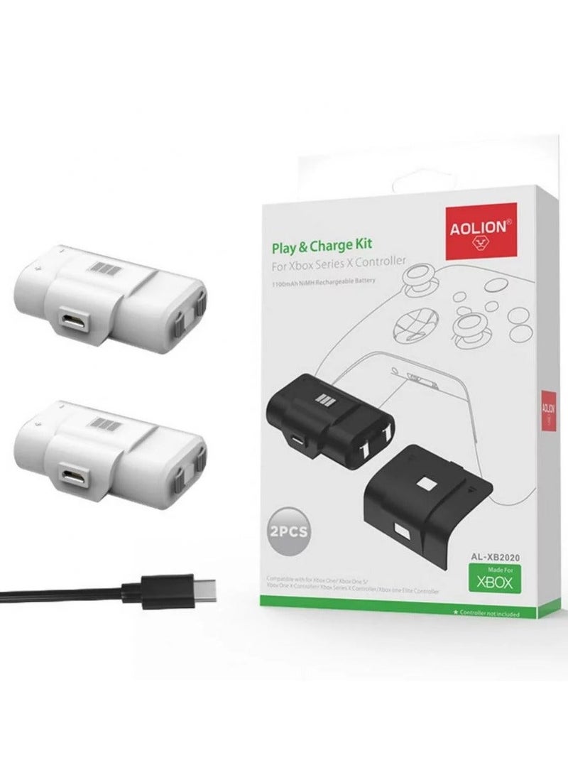 أوليون حزمة بطارية متوافق مع أجهزة إكس بوكس واحد S سلسلة النخبة أو إكس gamepad - Image 1
