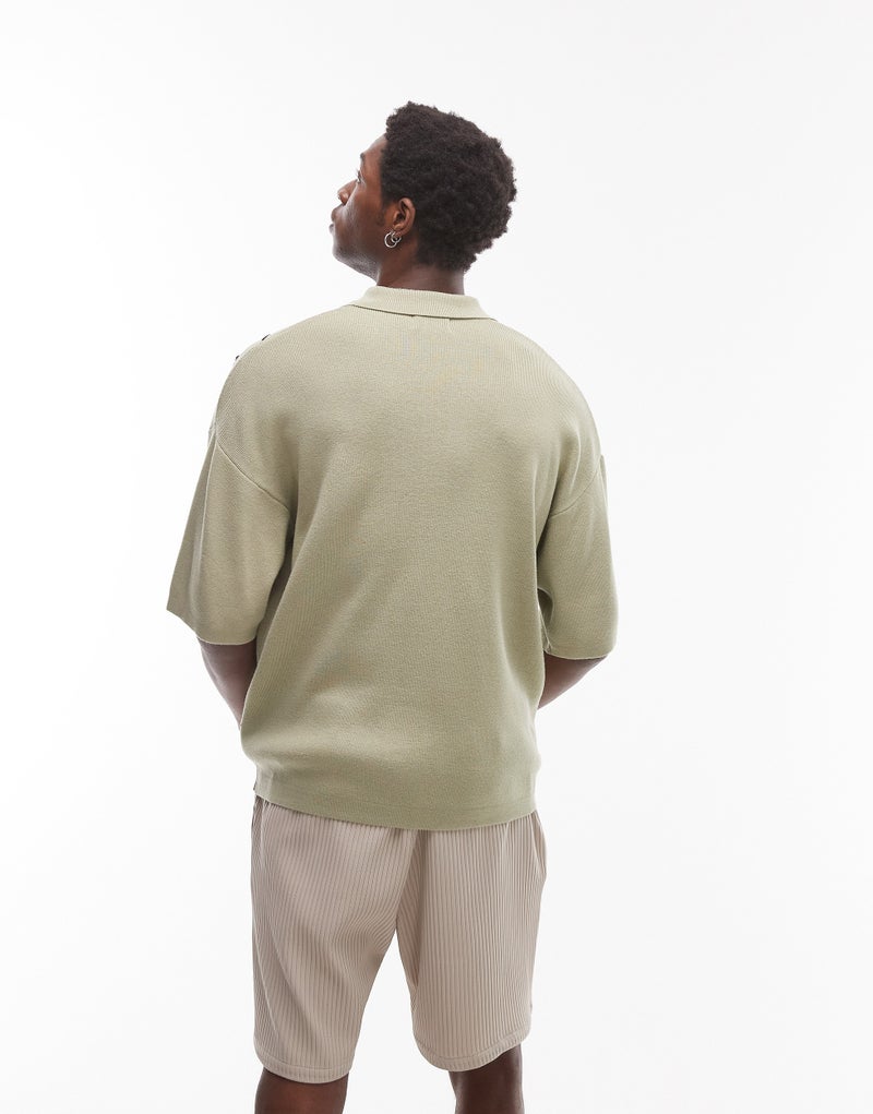 TOPMAN Floral Embroidered Short Sleeve Shirt - Image 2