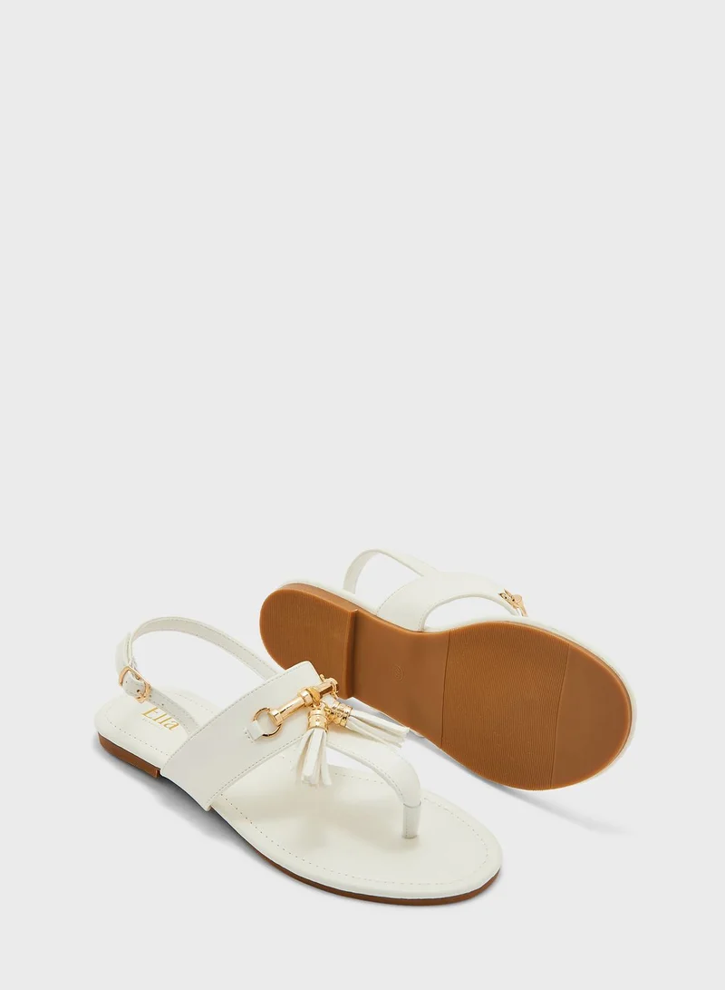 ELLA Tassel Casual Flat