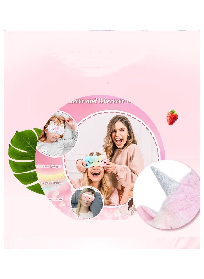 LYDBAOBO Kawaii Unicorn Sleeping Eye Mask  - Image 4