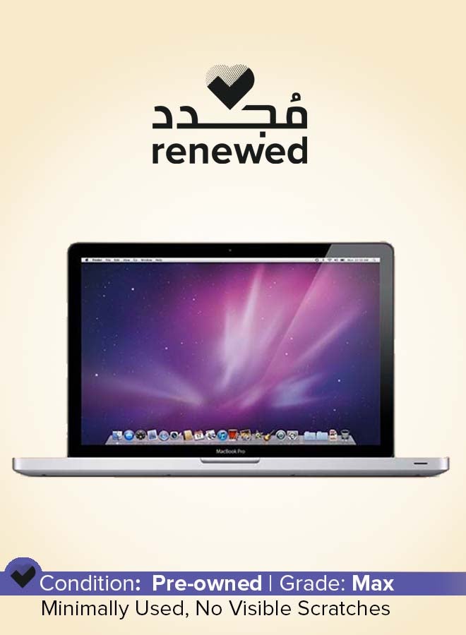 ابل  مجدد - ماك بوك برو (2011) A1286 MC721LL/A لابتوب بشاشة 15 بوصة، مع معالج كور i7/4 جيجابايت رام/750 جيجابايت HDD/رسومات إنتل HD 3000 فضي إنجليزي - Image 1
