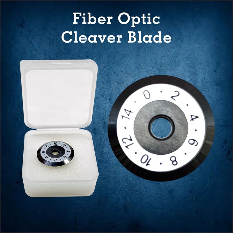 STAR FFS-9000 STAR Fiber Cleaver Blade OFC Cleaver 16 Rotate Fiber Cutting Cleaves Blade Tungsten Steel High Precision Optical Fiber Cutting Blade Replacement of Spare Blade  - Image 5