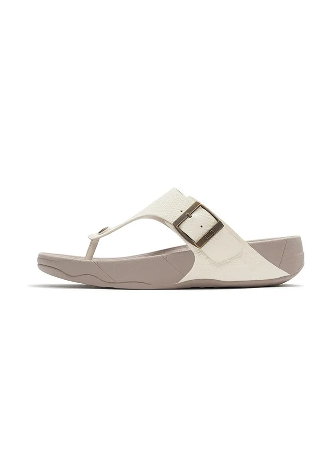 فيت فلوب TRAKK II MENS BUCKLE EMBOSS-LEATHER T/POST SANDALS