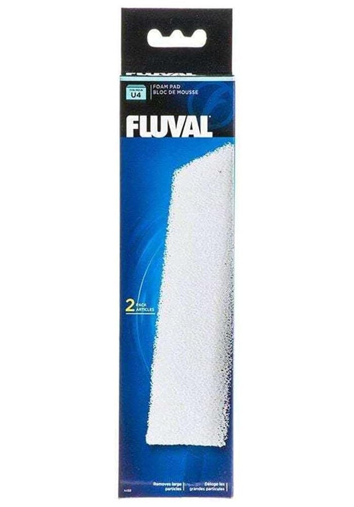 Fluval U4 Internal Filter Foam Pad - 2 Pack for Effective Aquarium Filtration