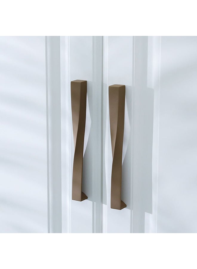 milano Milano Ella Cabinet Zinc Handle – Premium Pull Handle for Kitchen Cabinets, Drawers, Cupboards, Wardrobes – Sleek Modern Design Furniture Handle Coffee Brown 202X20X20Mm  - Image 3