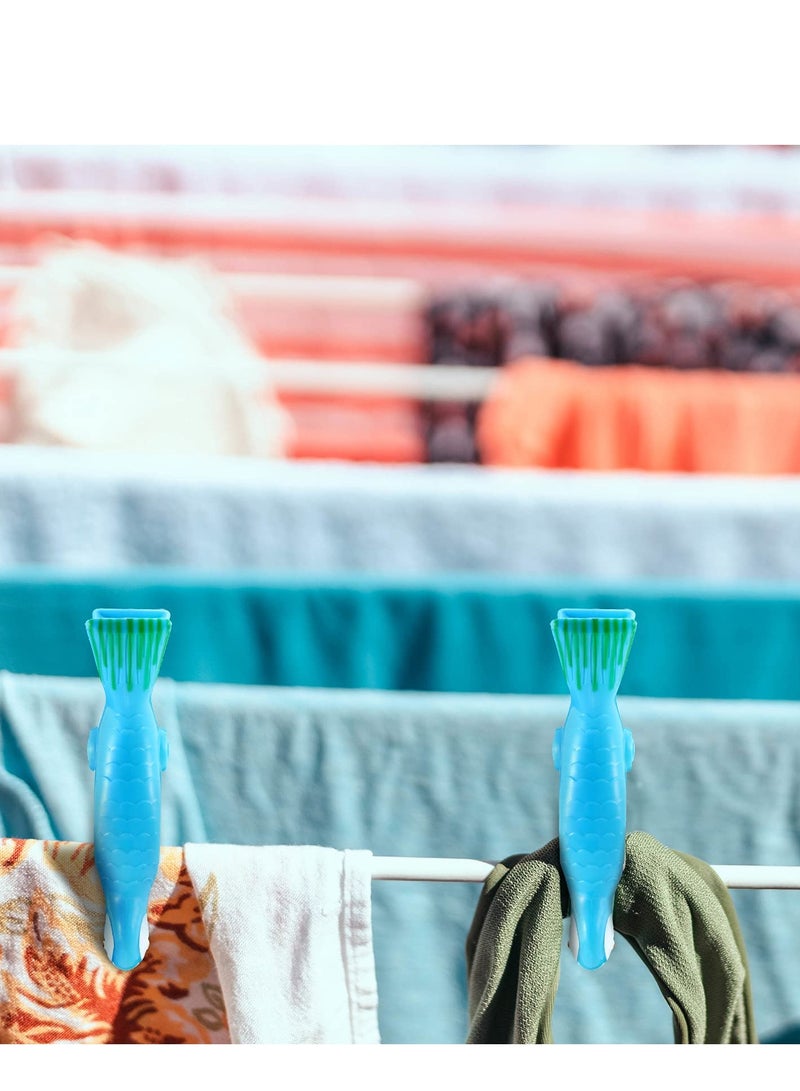 Cobest Cute Animal Beach Towel Clips - 6 Pack Parrot & Flamingo Style Windproof Clips for Towels, Blankets, and Quilts - Perfect for Family, Outdoor Activities, Beach Days, and Parties. - Image 4