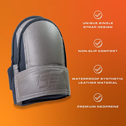 TSE Safety Super Soft Work Knee Pads, Premium Quality Neoprene Kneeling Pads, Extra Thick Comfortable Knee Pads for Men and Women - Image 4