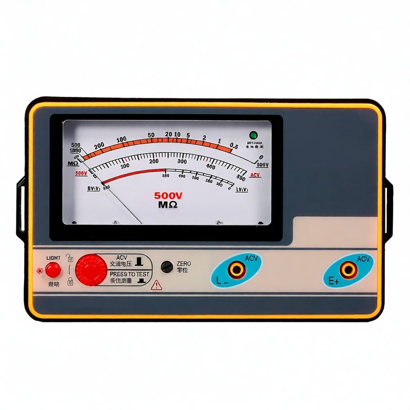Insulation Resistance Meter Digital Ohmmeter Megger Handheld Insulation Tester Megameter 0-1000MΩ 500V High Accuracy Megohmmeter Insulation Measurement Instrument - Image 1