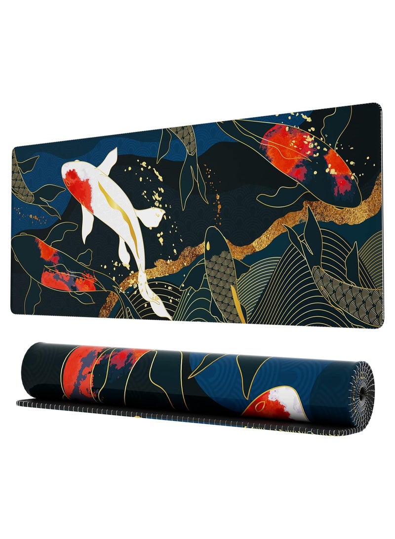 سكاي تاتش لوحة ماوس ألعاب كبيرة بحواف مخيطة ممتدة مقاس XL (80 سم × 30 سم) - Image 1