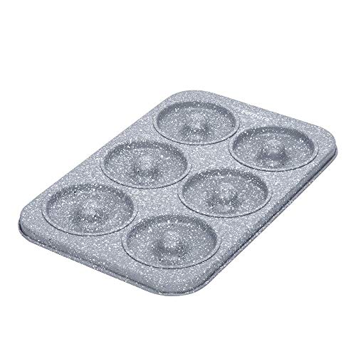 Femora Carbon Steel ILAG Coating Donought Tray - Set of 2, Grey (FMCSDNTTR-02) - Image 3