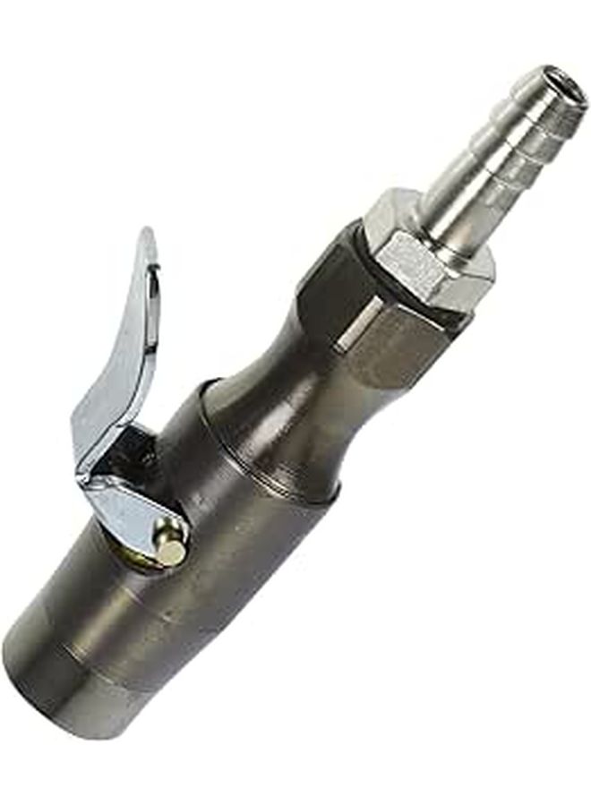 Heavy Duty Tire Inflator Chuck With Locking Air Hose Compatible - Image 1