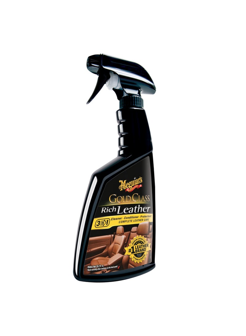 Meguiar's Car 3 IN 1 Leather Cleaner, Conditioner And Protectant 