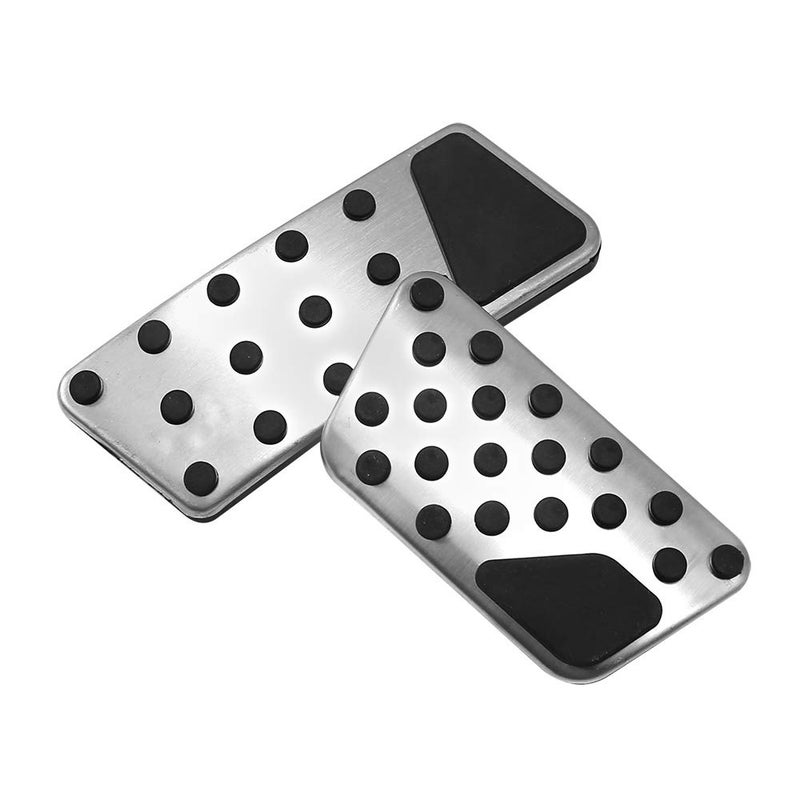 Saihisday NonSlip Foot Pedal Cover Gas Accelerator Pad Replacement for Jeep Wrangler JK JKU 20082017 Gas and Brake Foot Pedal
