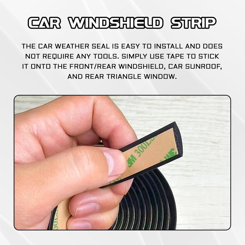 Tobenbone Car Windshield Rubber Seal Strip - Image 4