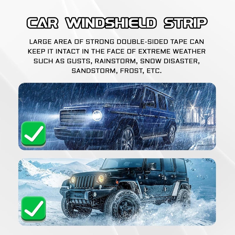 Tobenbone Car Windshield Rubber Seal Strip - Image 5