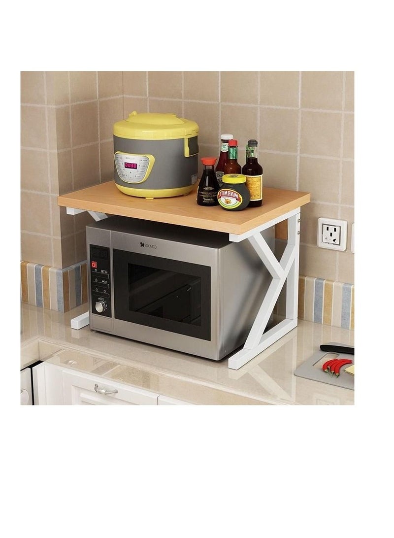 Space Saving Floor Free Perforated single Layer Microwave Seasoning Oven Rack singe  - Image 1