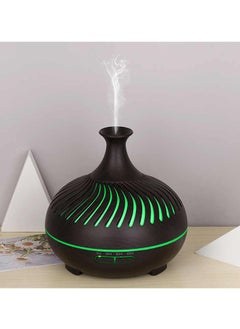 OTTAL New Shape Electric Aroma Diffuser Ultrasonic Wood Grain Air Humidifier Essential Oil Aroma  - Image 2