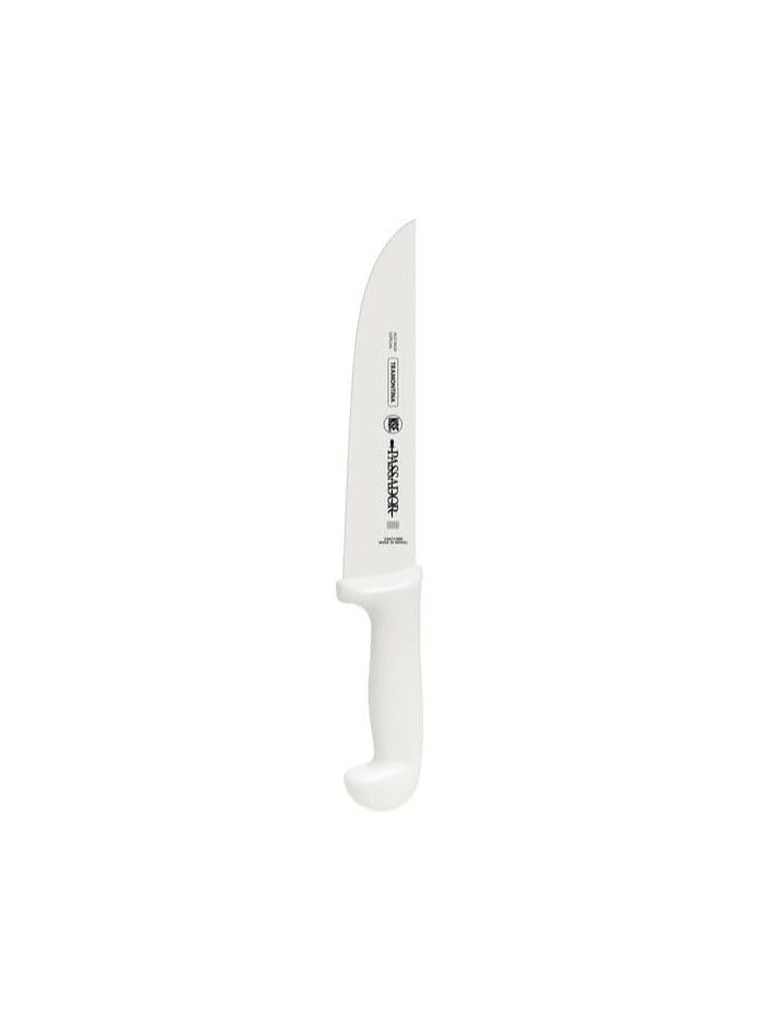 TRAMONTINA Tramontina Meat, Chef Knife 8 Inches White & Texture Handle Longlasting Sharpness Premium Line  - Image 2
