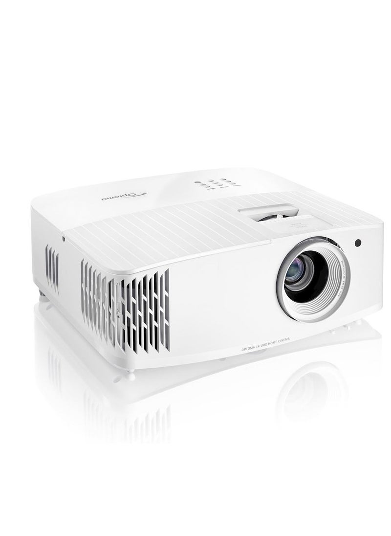Optoma - UHD38X 4K Bright, UHD HDR DLP Projector, 3840x2160, 240Hz, 16:9, 4000 Lumens,  Gaming Projector - Image 1