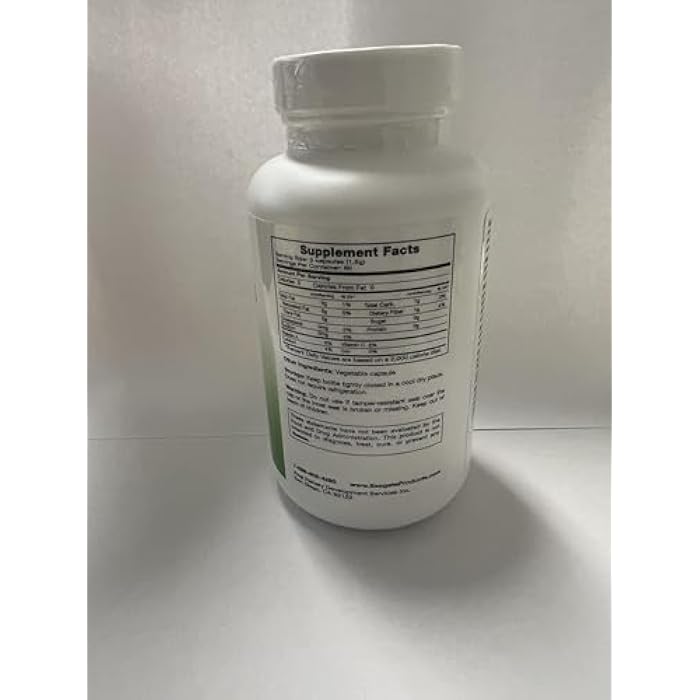 Seagate Products Freeze-Dried Nopal Cactus 500 mg 180 Capsules - Image 5