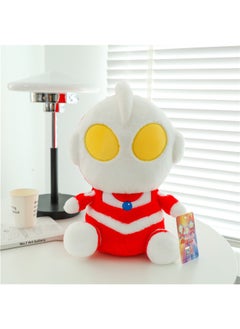 Genuine Ultraman Plush Toy Little Monster Superman Doll Children's Day Birthday Gift Exchange Doll Big-Color:First Generation Ultraman-Height:35cm（0.435kg）