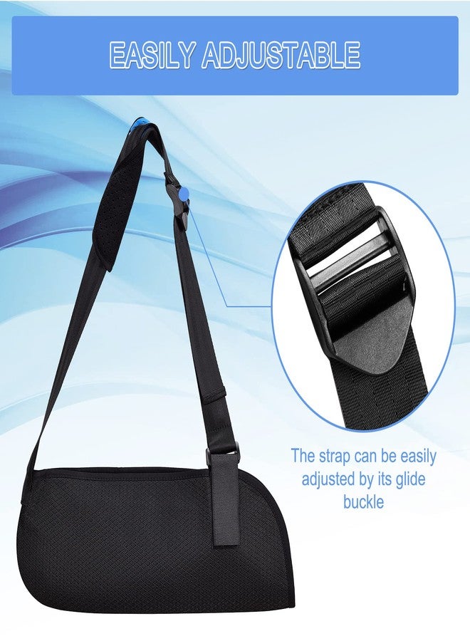VALLEYWIND Arm Sling, Shoulder Immobilizer for Arm, Shoulder, Elbow, Wrist Injury, Versatile Arm Support with Foam Neck Pad Fits for Left Right Hand Women Men (M) - Image 4