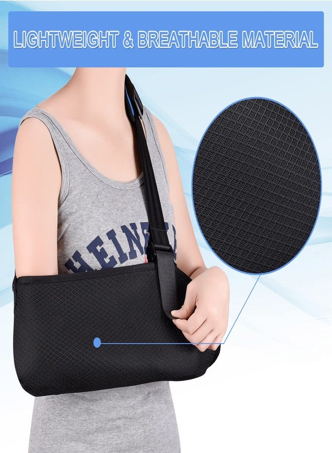 VALLEYWIND Arm Sling, Shoulder Immobilizer for Arm, Shoulder, Elbow, Wrist Injury, Versatile Arm Support with Foam Neck Pad Fits for Left Right Hand Women Men (M) - Image 5