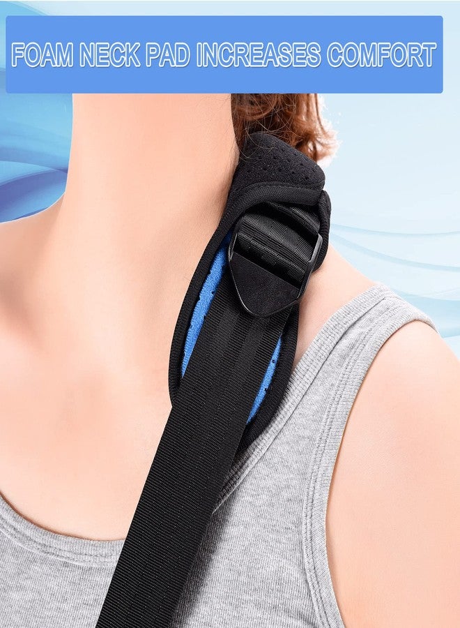 VALLEYWIND Arm Sling, Shoulder Immobilizer for Arm, Shoulder, Elbow, Wrist Injury, Versatile Arm Support with Foam Neck Pad Fits for Left Right Hand Women Men (M) - Image 2