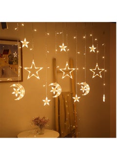 Generic Ramadan Decoration Star And Moon String Lights, 3.5m Long  - Image 1