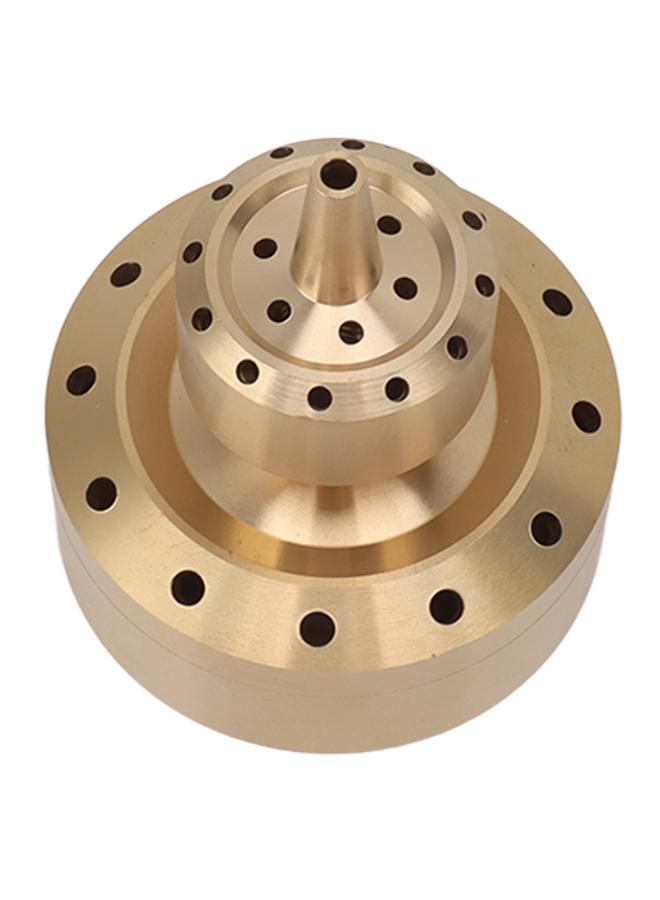 Copper Double Column Fountain Nozzle Music Fountain Landscape Scenery Nozzle Water Fountain Nozzle G1in