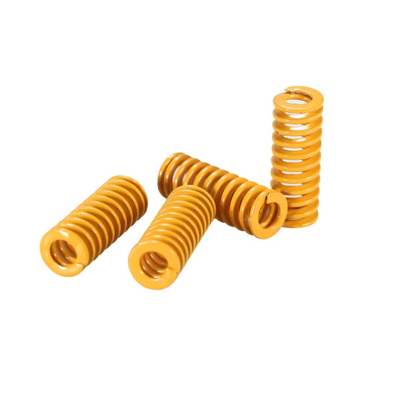3D Printer Upgrade Kit: 4pcs Yellow Steel Compression Spring - High Hardness Fatigue Resistance Heated Bed Leveling for I3 3D Printer Such As Anet A8 Ender 3 - Image 4