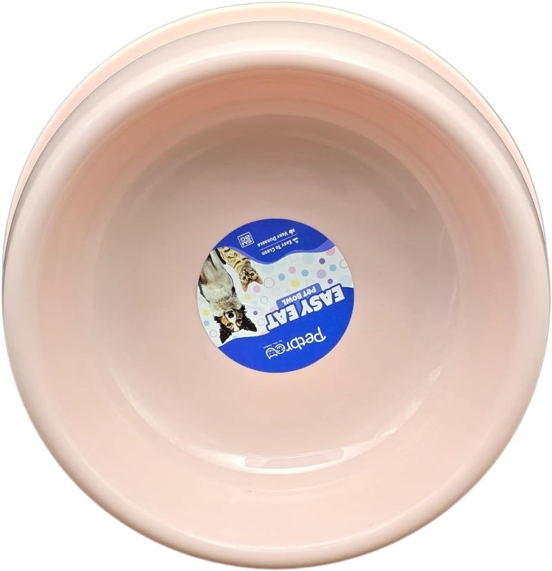 Petbroo Pet Platter Bowl PB85192 - Blue Plastic Feeding Dish - Image 2