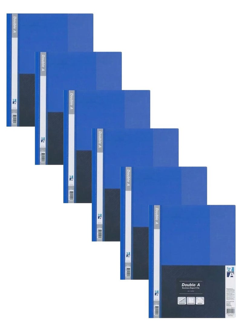 Report File A4 Blue, Clear Front Report Covers Project File For School Office Pack of 6 - Image 2