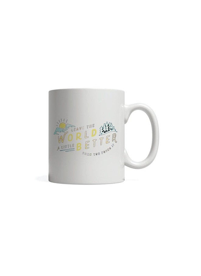 Giftmate Giftmate World Better Printed Ceramic Tea and Coffee Mug 320ml  - Image 3