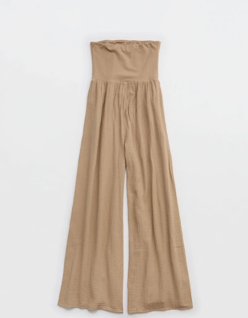 Aerie  Aerie At The Barre Strapless Jumpsuit for Women | Best Price UAE