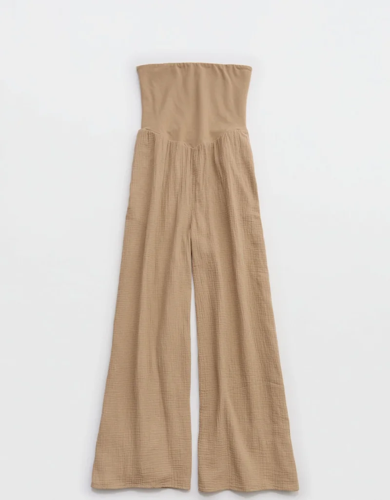 Aerie  Aerie At The Barre Strapless Jumpsuit for Women | Best Price UAE
