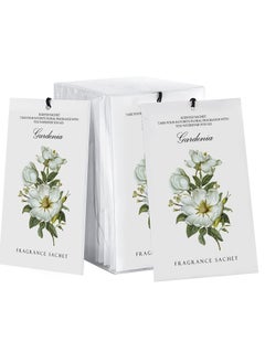 KASTWAVE Gardenia Sachet 1Box 12Pcs Scented Sachets Air Freshener for Drawer and Closet Long Lasting Sachets Bags Drawer deodorizers Fresh Scents Home Fragrance Sachet for Lover Home Car Fragrance Product  - Image 1
