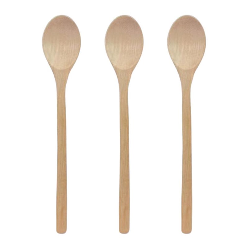 Wholesale long-handled wooden spoons, Japanese style salad spoons, imprintable small spoons, coffee and honey stirring spoons, wooden spoons. - Image 3