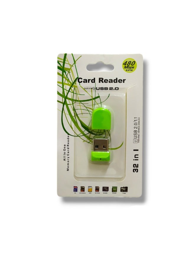 External memory card reader, Micro SD (T-Flash), USB 2.0, green - pzsku/Z828961E929658EDCE528Z/45/_/1734017850/f3d56d01-dd2e-4f99-a846-76dd79992610