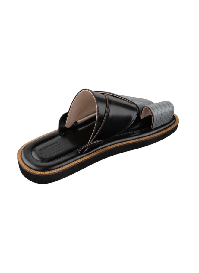 NAD Gray ostrich shank arabic sandals  - Image 3