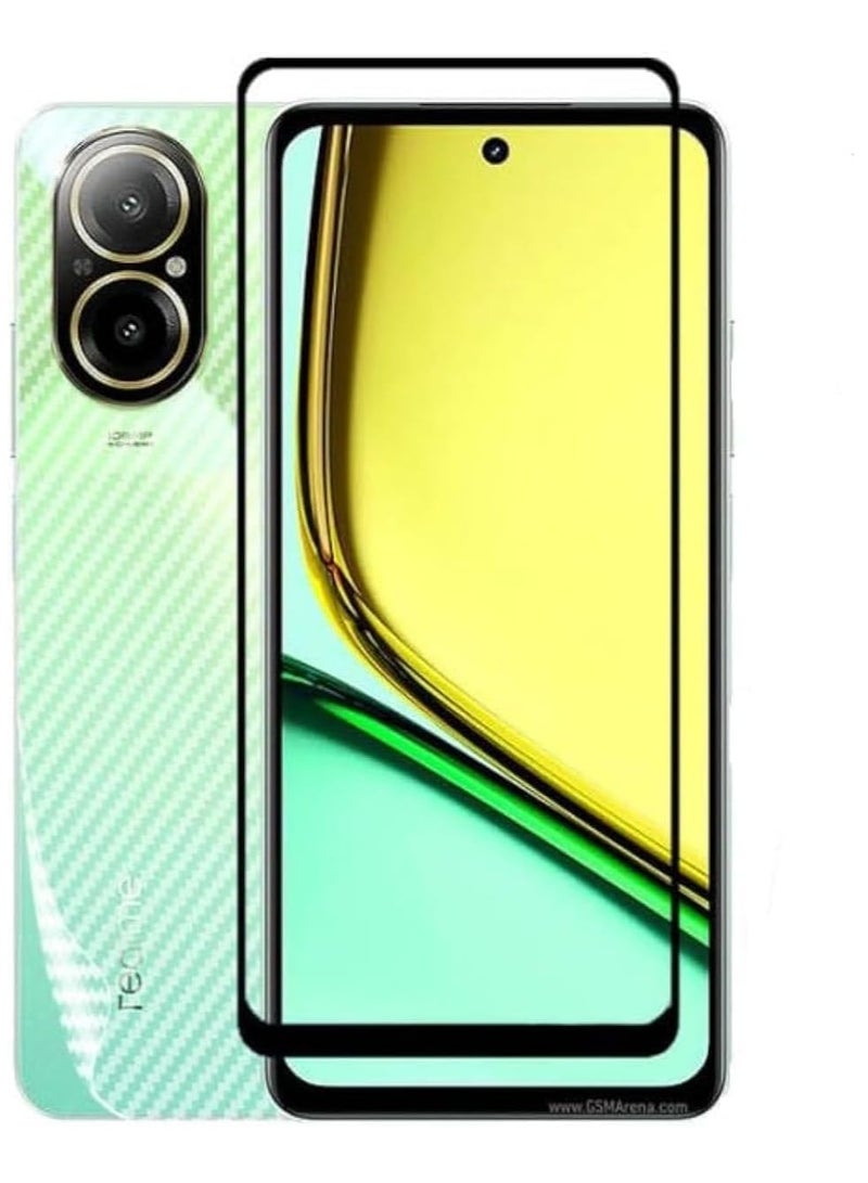 Compatible With Realme C75 C67 HD Clear Tempered Glass Screen Protector 2.5D - Image 1