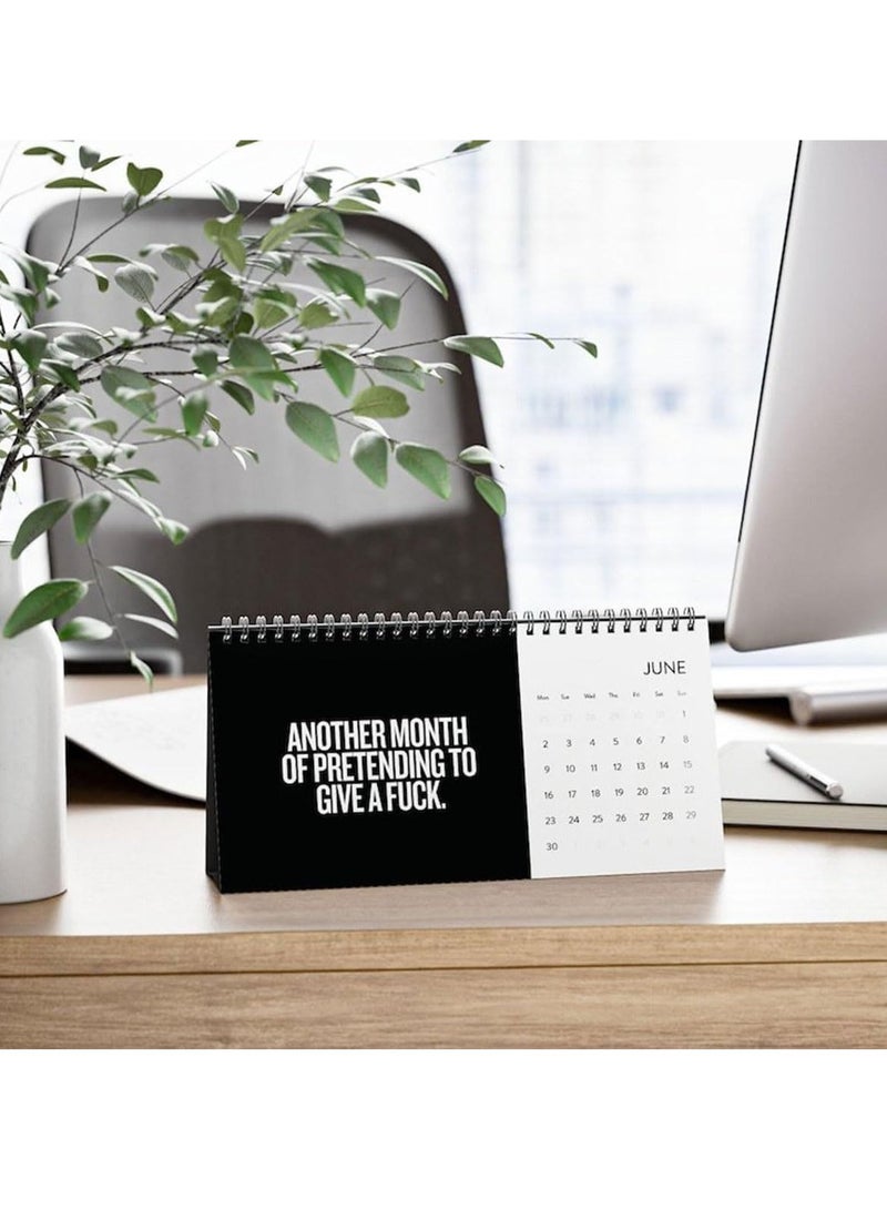 general Sh * t I Want To Say At Work 2025 Calendar, 10 'x 5' 2025 Fun Calendar, Rude Office Humor Desk Calendar, Stress Relief Fun 2025 Calendar Office Gifts (2 Pieces) - Image 3