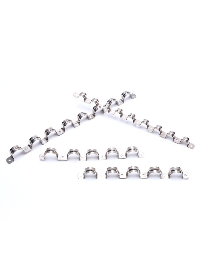 Direct Supply Stainless Steel Conjoined Pipe Card Floor Heating Special Row Card Grounding Thickening Card Fixed Row Card-Specifications And Models:Galvanized Iron 20#10 Card  - Image 2