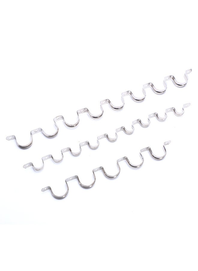 Direct Supply Stainless Steel Conjoined Pipe Card Floor Heating Special Row Card Grounding Thickening Card Fixed Row Card-Specifications And Models:Galvanized Iron 20#10 Card  - Image 5