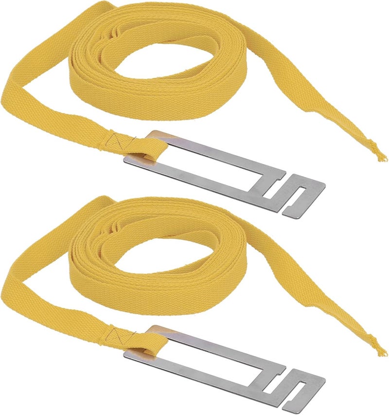 YOSOO Tie Down Straps, 2Pcs Beehive Belt Lashing Straps Beehive Tie Fixed Tightening Beehive Bundling Beekeeping Accessory Bee Box Binding Strip (Yellow) - Image 1