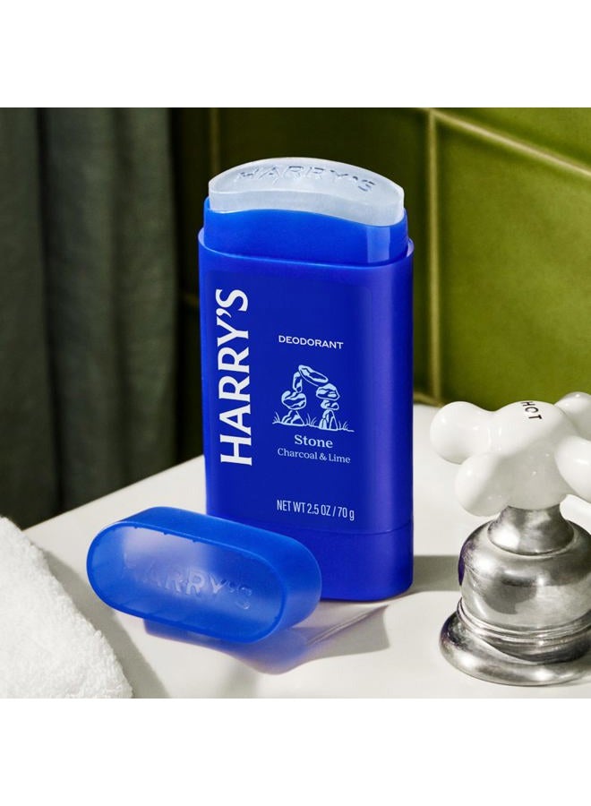 Harry's مزيل عرق خالي من الألمنيوم للرجال - التحكم في الرائحة، رائحة الحجر، 2.5 أونصة، عبوة 3، مزيل عرق للرجال - Image 4